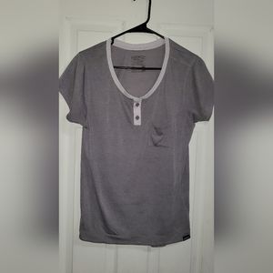 Patagonia Women's Cap Cool Trail Bike Henley Large Smokey Violet Size M